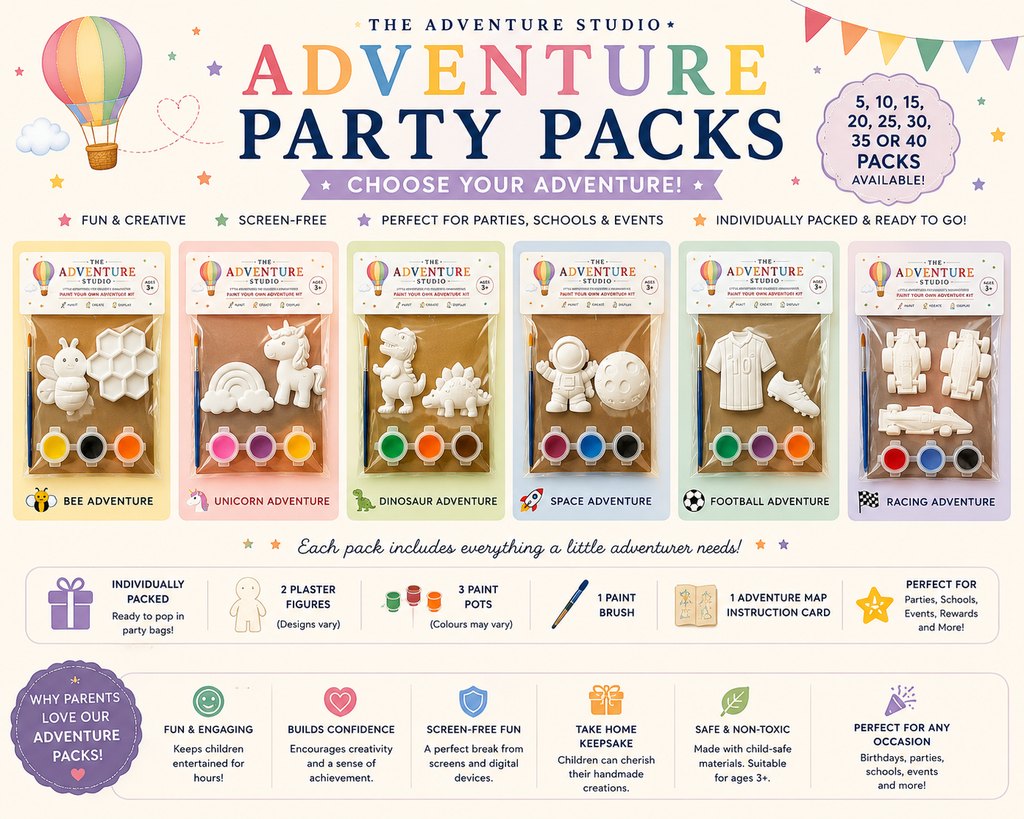 Paint Your Own Party Bag Kits