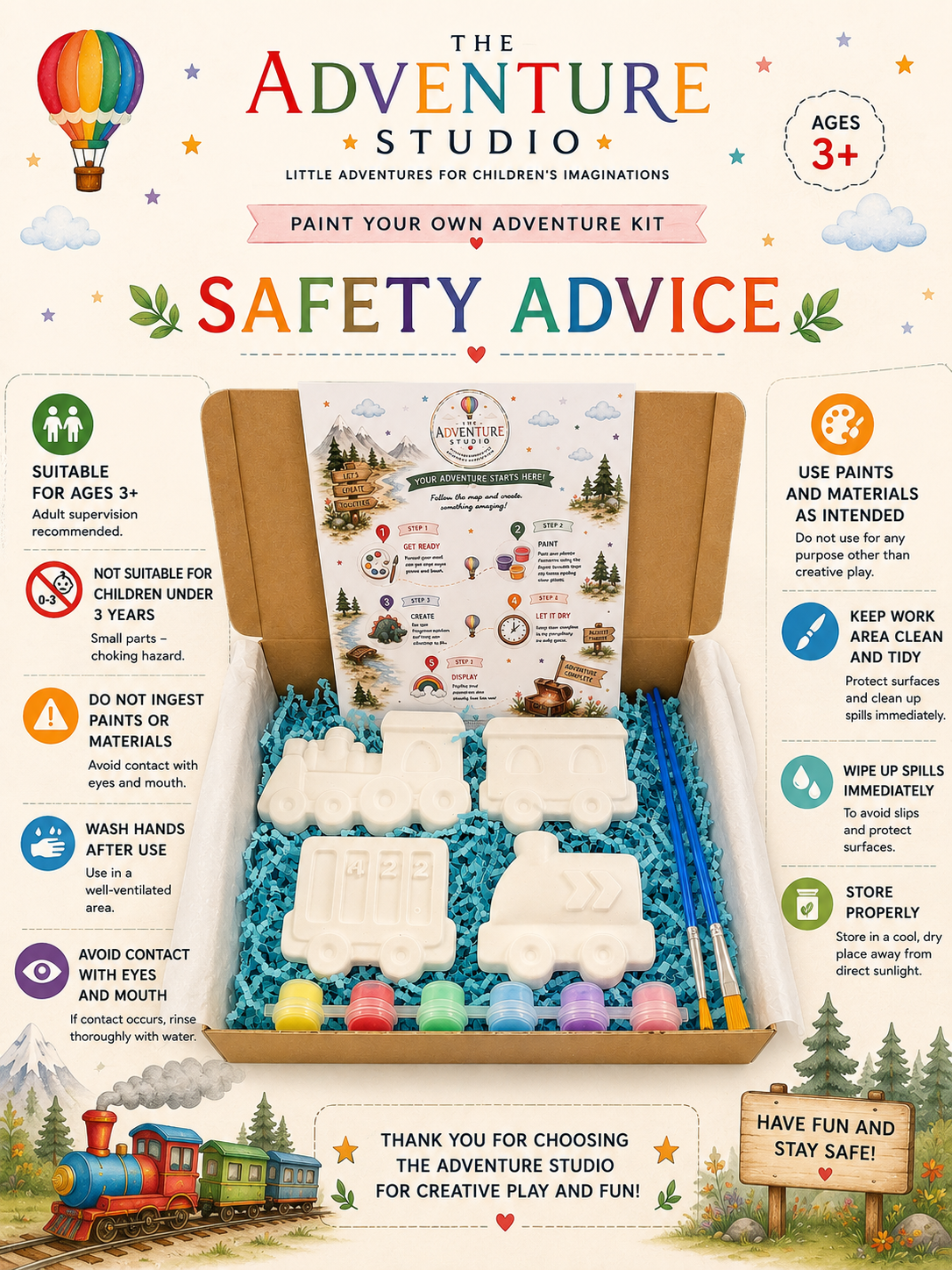 Train Adventure Box - Epic Adventures