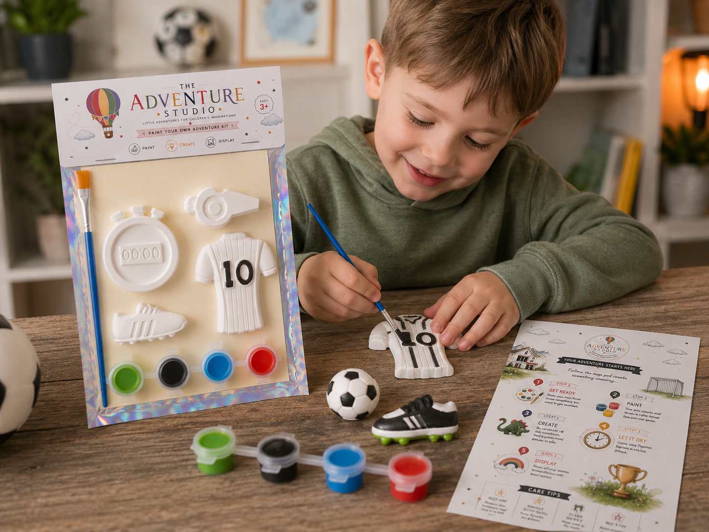 Football Adventure Paint Kit – Big Adventures