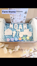 Personalised paint your own farm adventure gift box