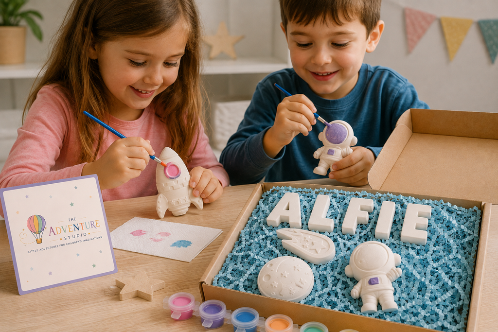 Personalised Paint Your Own Space Adventure Gift Box