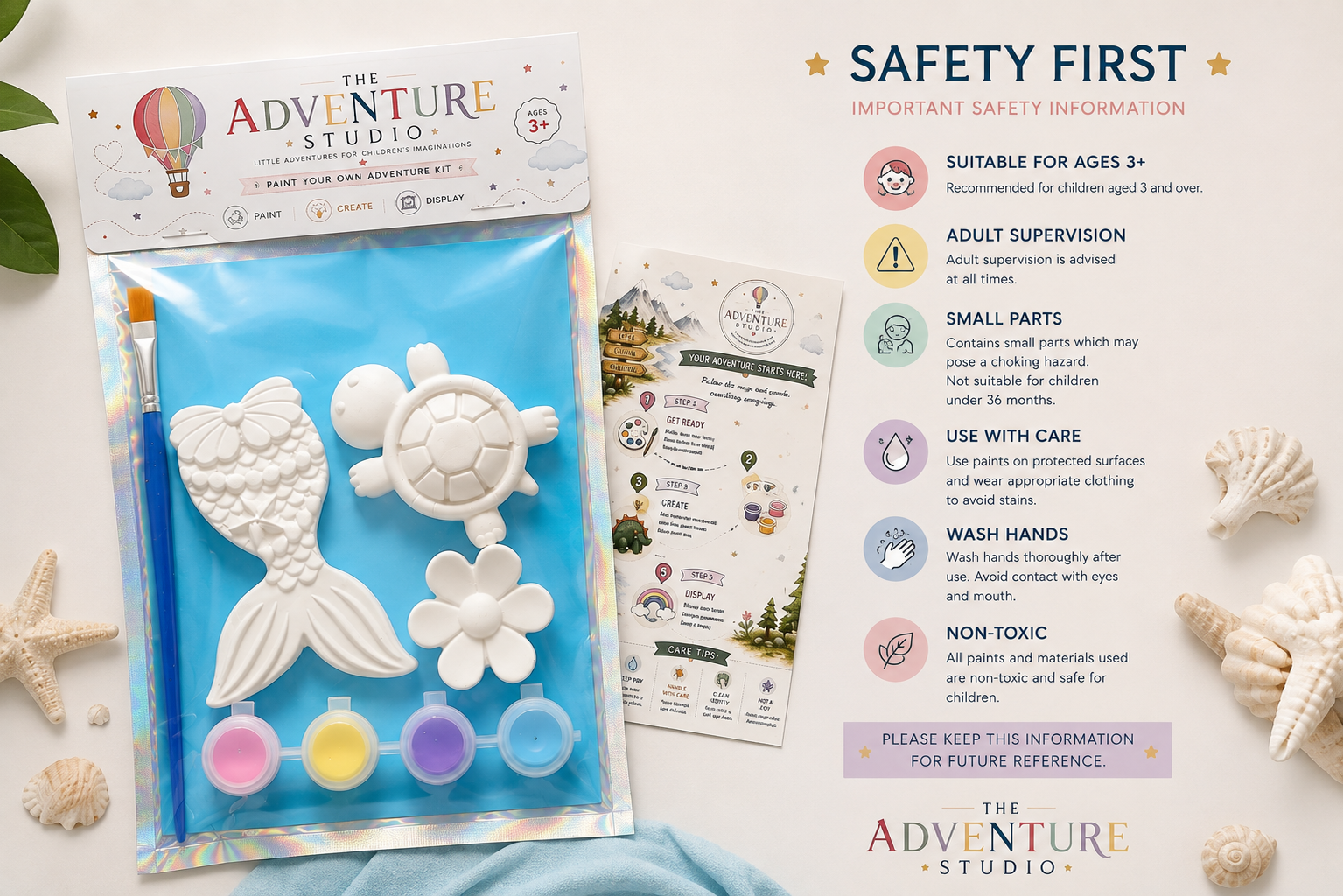Ocean Adventure Paint Kit – Big Adventures