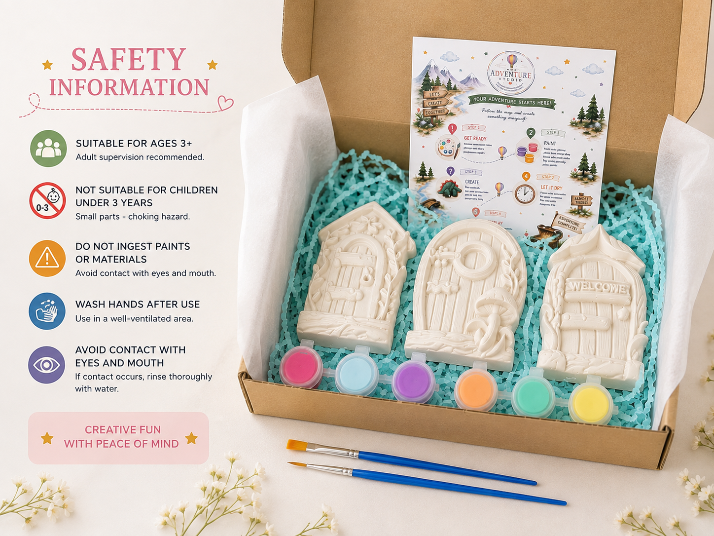 Fairy Door Adventure Paint Kit - Epic Adventures
